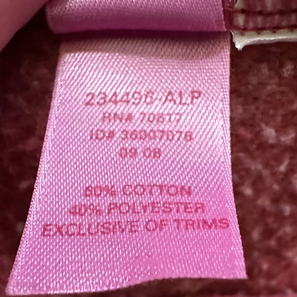PINK Victoria's Secret Red Alabama Crimson Tide Distressed Hoodie - Picture 13 of 13
